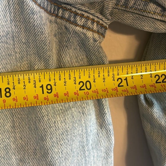 Levi's Mens Trucker Jacket Denim Pretty City Light Wash Cotton Button Up XL - Picture 6 of 9